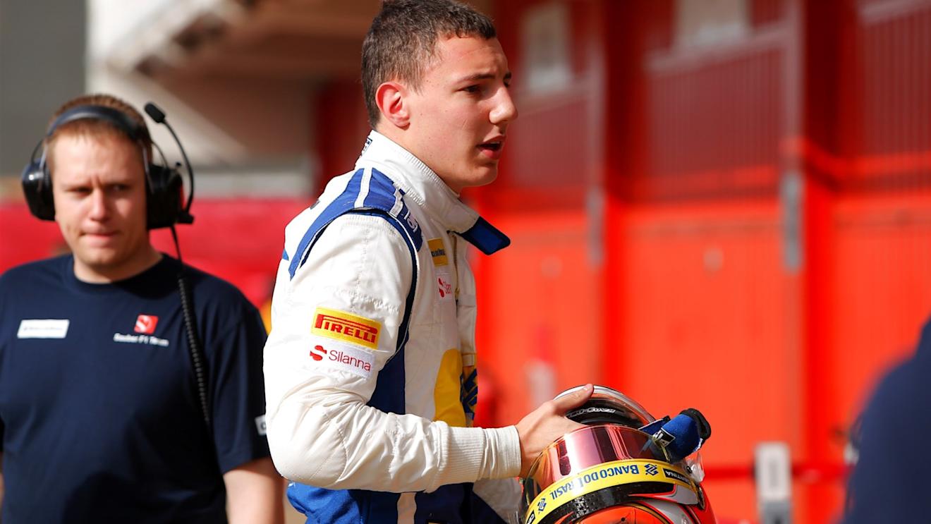 Raffaele Marciello (ITA) Sauber C34 at Formula One Testing, Day Two, Barcelona, Spain, 13 May 2015. © Sutton Motorsport Images