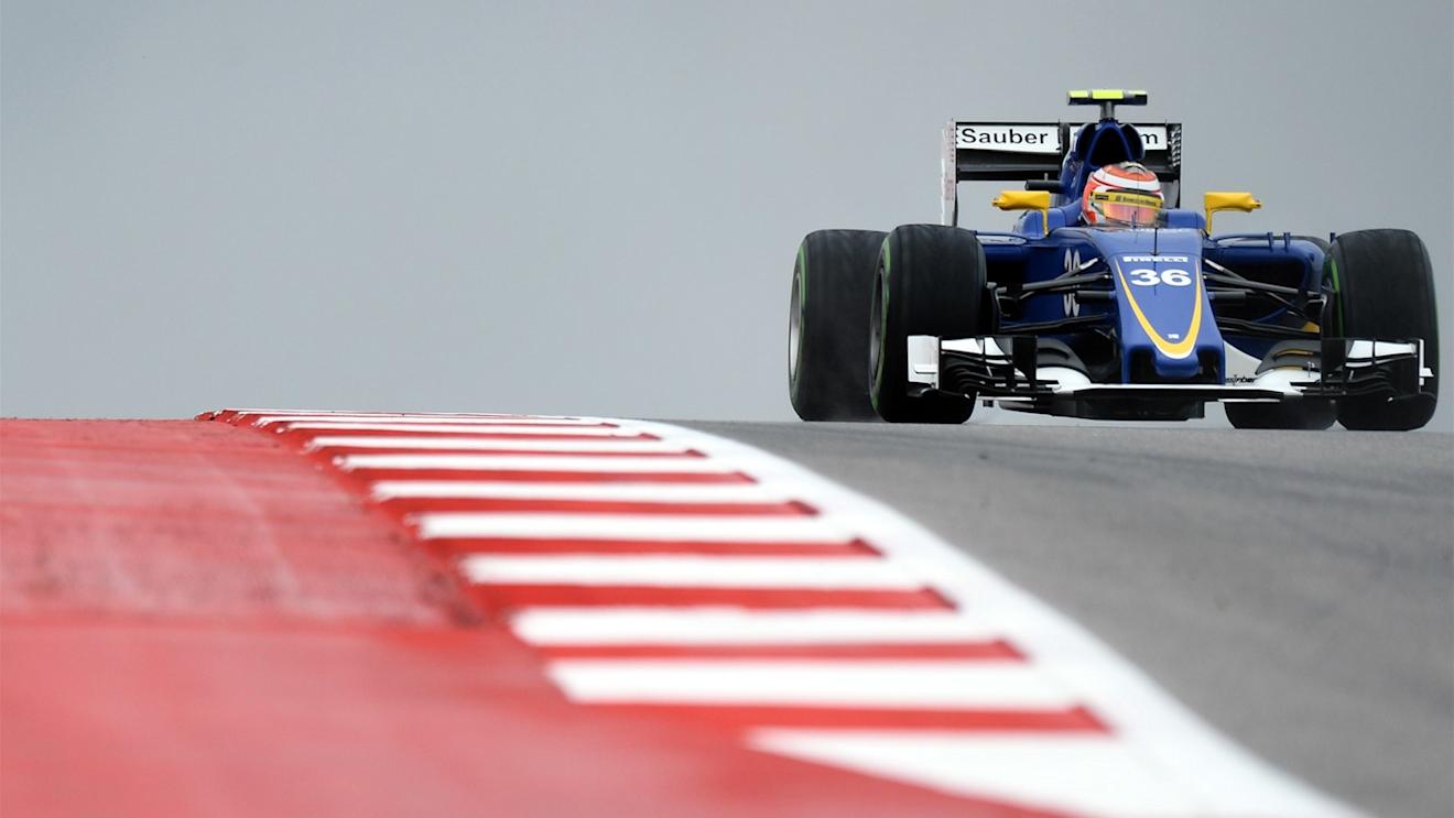 Felipe Nasr (BRA) Sauber C34 at Formula One World Championship, Rd16, United States  Grand Prix, Practice, Austin, Texas, USA, Friday 23 October 2015. © Sutton Motorsport Images