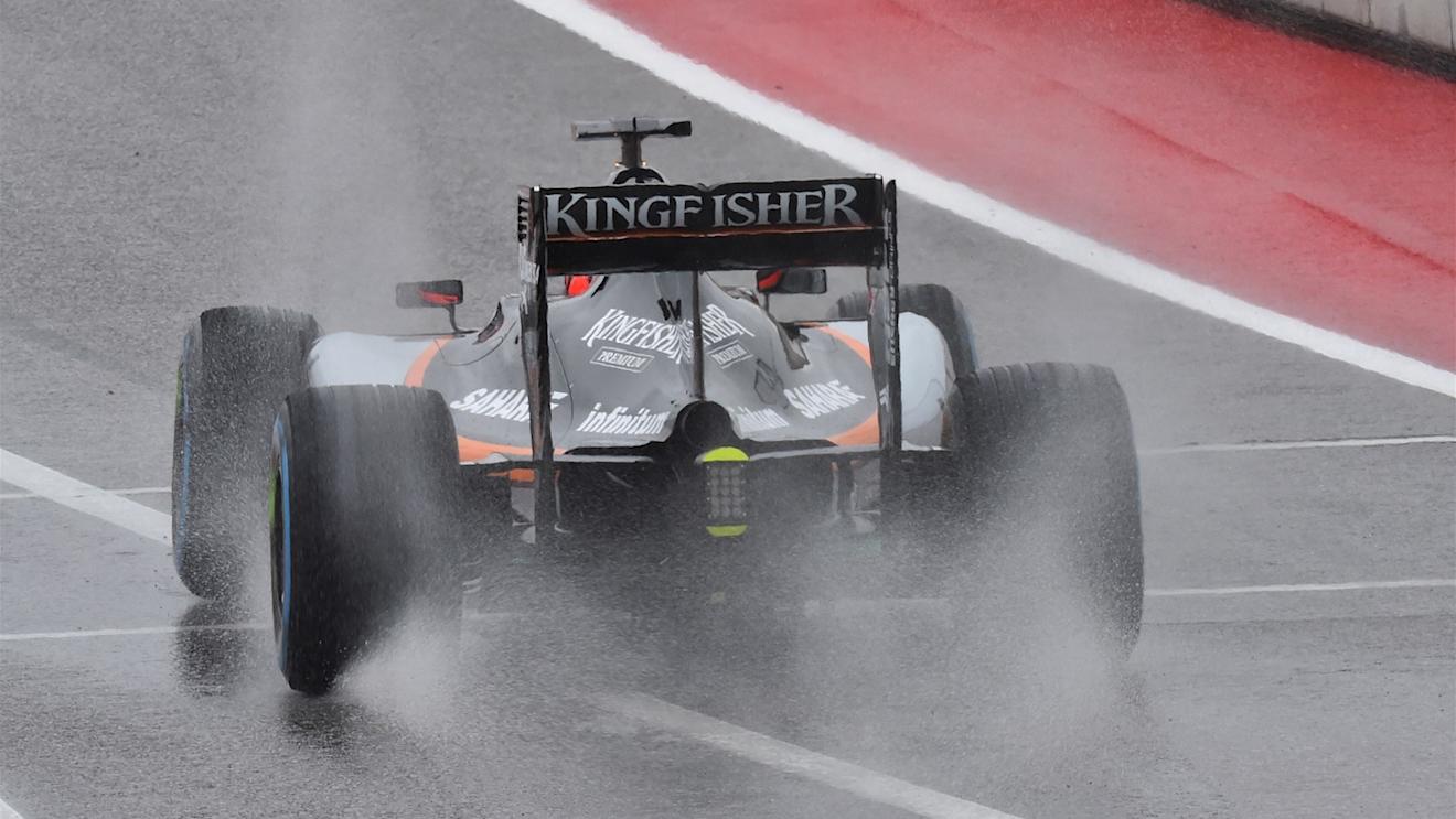 Nico Hulkenberg (GER) Force India VJM08 at Formula One World Championship, Rd16, United States  Grand Prix, Practice, Austin, Texas, USA, Friday 23 October 2015. © Sutton Motorsport Images
