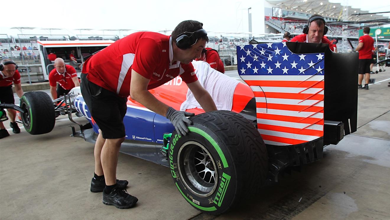 Will Stevens (GBR) Marussia at Formula One World Championship, Rd16, United States  Grand Prix, Practice, Austin, Texas, USA, Friday 23 October 2015. © Sutton Motorsport Images