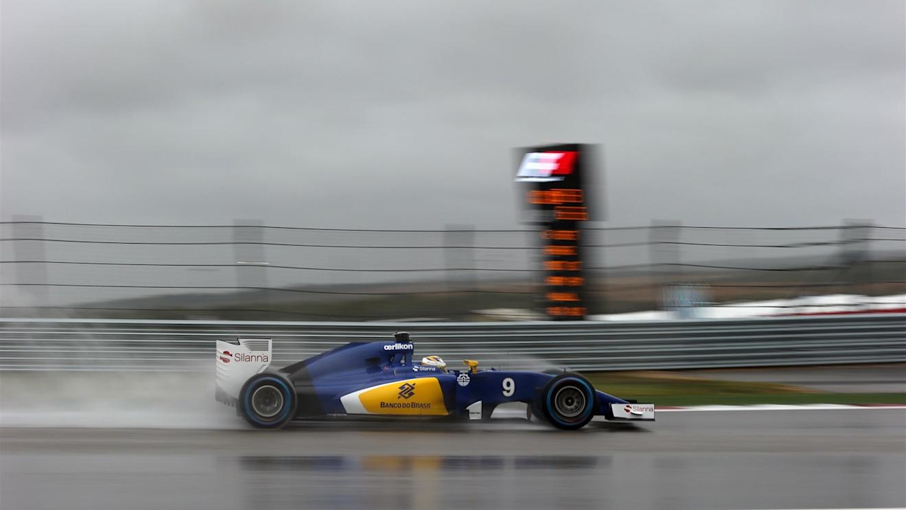 Marcus Ericsson (SWE) Sauber C34 at Formula One World Championship, Rd16, United States  Grand Prix, Qualifying, Austin, Texas, USA, Saturday 24 October 2015. © Sutton Motorsport Images