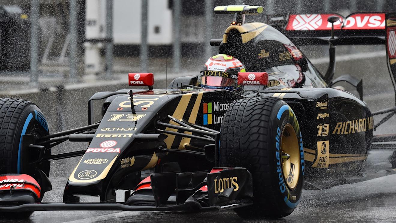 Pastor Maldonado (VEN) Lotus E23 Hybrid at Formula One World Championship, Rd16, United States  Grand Prix, Qualifying, Austin, Texas, USA, Saturday 24 October 2015. © Sutton Motorsport Images