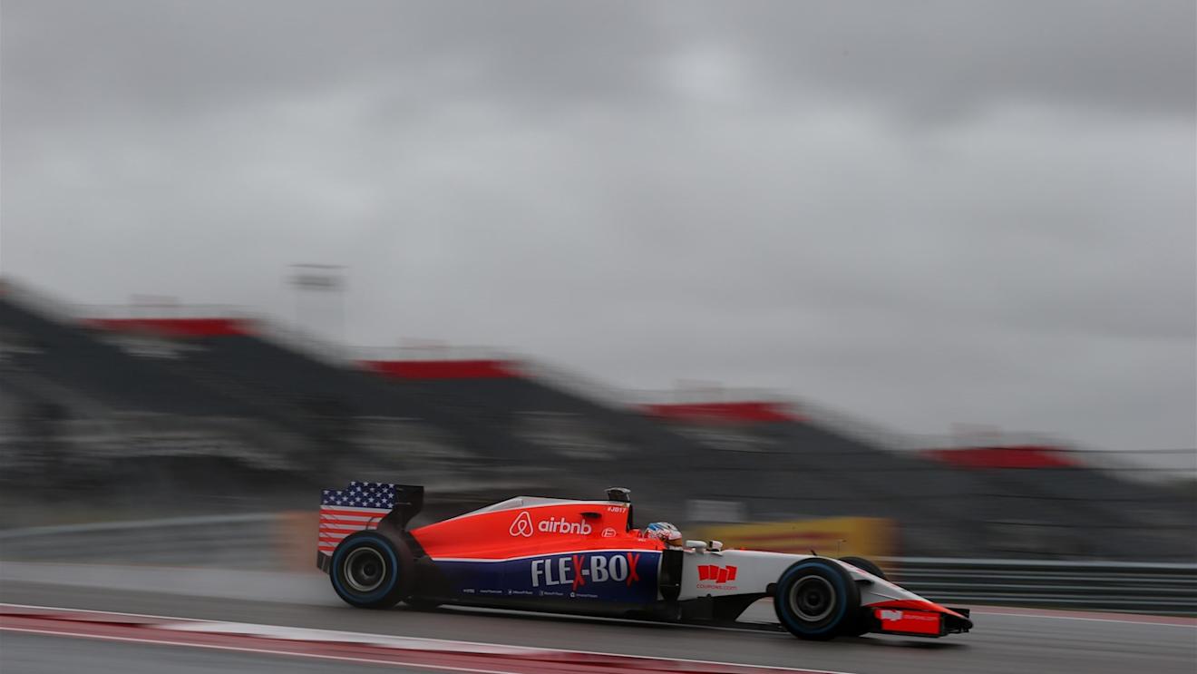 Will Stevens (GBR) Marussia at Formula One World Championship, Rd16, United States  Grand Prix, Qualifying, Austin, Texas, USA, Saturday 24 October 2015. © Sutton Motorsport Images