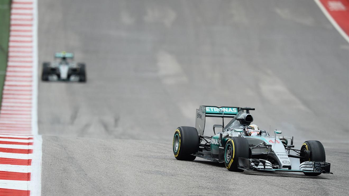 Lewis Hamilton (GBR) Mercedes AMG F1 W06 at Formula One World Championship, Rd16, United States  Grand Prix, Race, Austin, Texas, USA, Sunday 25 October 2015. © Sutton Motorsport Images
