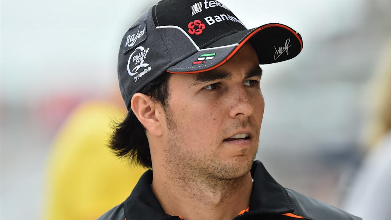 Sergio Perez (MEX) Force India at Formula One World Championship, Rd16, United States  Grand Prix, Preparations, Austin, Texas, USA, Thursday 22 October 2015. © Sutton Motorsport Images