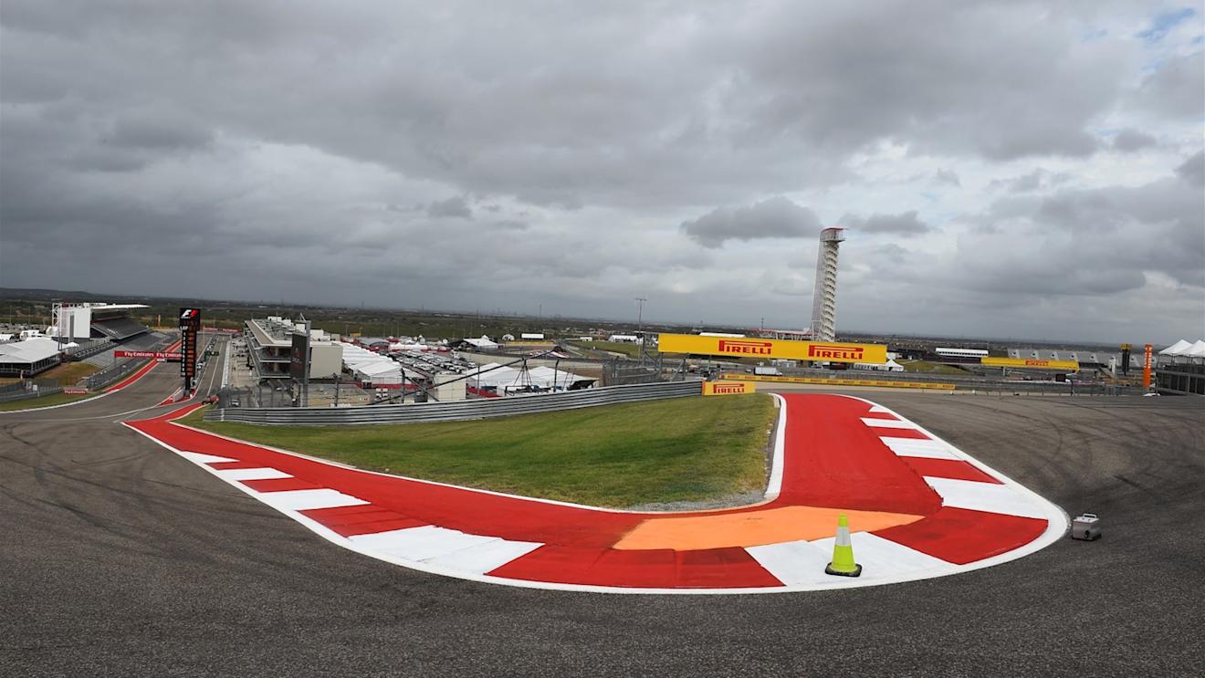 First corner at Formula One World Championship, Rd16, United States  Grand Prix, Preparations, Austin, Texas, USA, Thursday 22 October 2015. © Sutton Motorsport Images