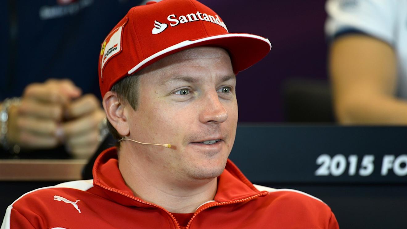 Kimi Raikkonen (FIN) Ferrari in the press conference at Formula One World Championship, Rd16, United States  Grand Prix, Preparations, Austin, Texas, USA, Thursday 22 October 2015. © Sutton Motorsport Images