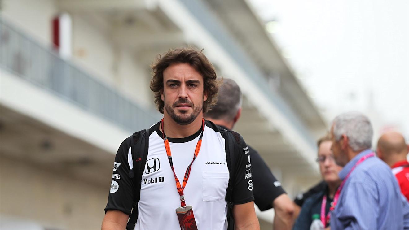 Fernando Alonso (ESP) McLaren at Formula One World Championship, Rd16, United States  Grand Prix, Preparations, Austin, Texas, USA, Thursday 22 October 2015. © Sutton Motorsport Images
