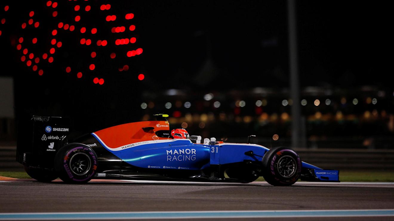 Esteban Ocon (FRA) Manor Racing MRT05 at Formula One World Championship, Rd21, Abu Dhabi Grand Prix, Practice, Yas Marina Circuit, Abu Dhabi, UAE, Friday 25 November 2016. © Sutton Images