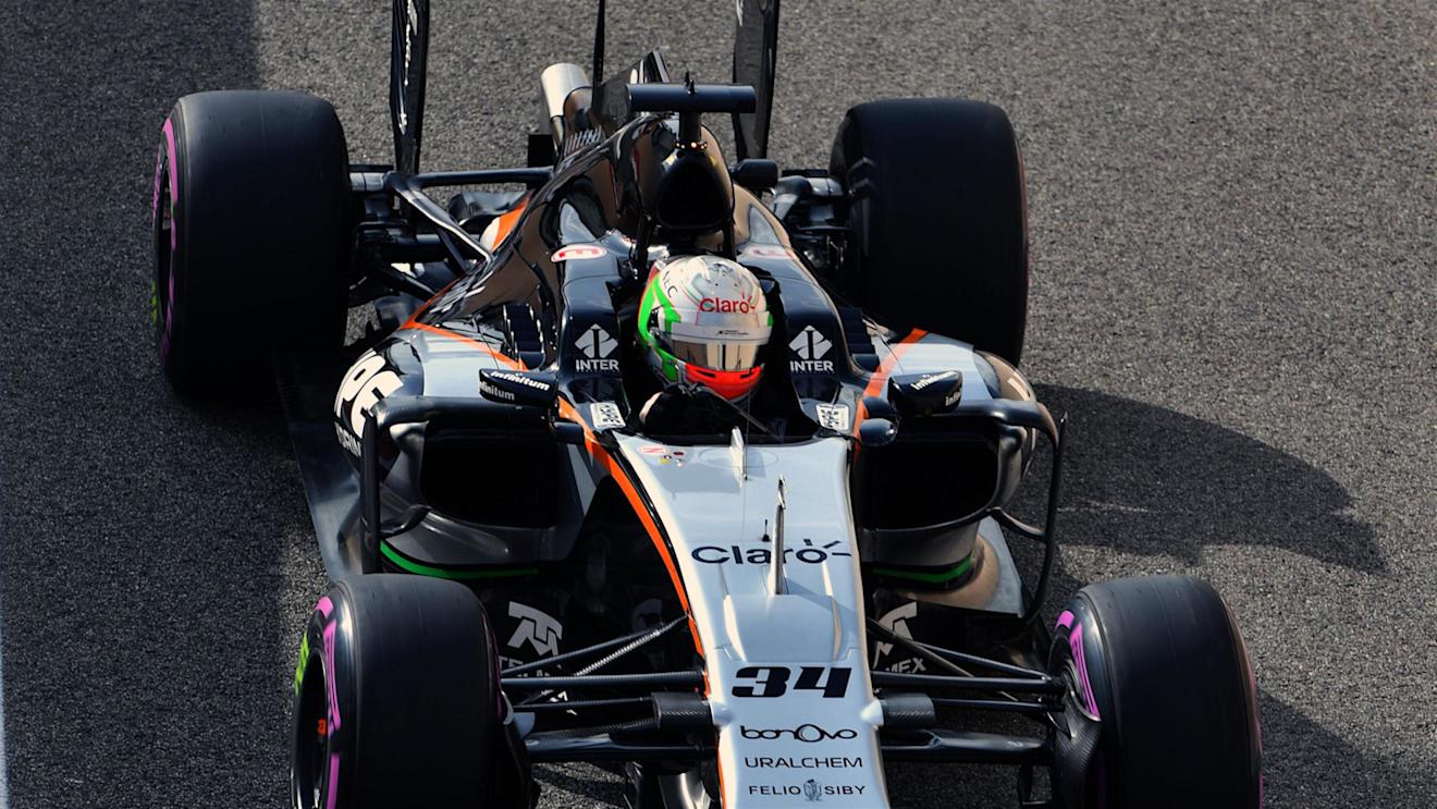 Alfonso Celis jr (MEX) Force India VJM09 at Formula One World Championship, Rd21, Abu Dhabi Grand Prix, Practice, Yas Marina Circuit, Abu Dhabi, UAE, Friday 25 November 2016. © Sutton Images