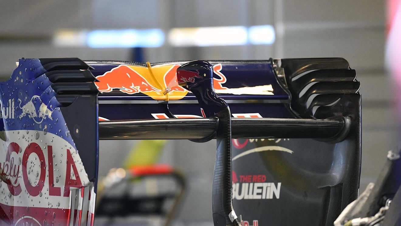 Red Bull Racing RB12 rear wing detail at Formula One World Championship, Rd1, Australian Grand Prix, Practice, Albert Park, Melbourne, Australia, Friday 18 March 2016. © Sutton Motorsport Images