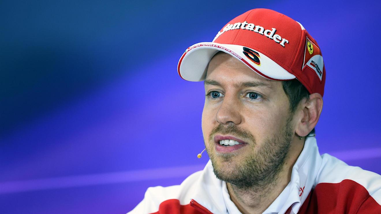 Sebastian Vettel (GER) Ferrari during the Press Conference at Formula One World Championship, Rd1, Australian Grand Prix, Qualifying, Albert Park, Melbourne, Australia, Saturday 19 March 2016. © Sutton Motorsport Images