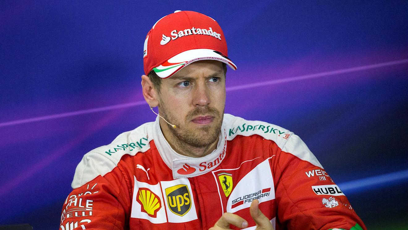 Sebastian Vettel (GER) Scuderia Ferrari in the press conference at Formula One World Championship, Rd1, Australian Grand Prix, Race, Albert Park, Melbourne, Australia, Sunday 20 March 2016. © Sutton Motorsport Images