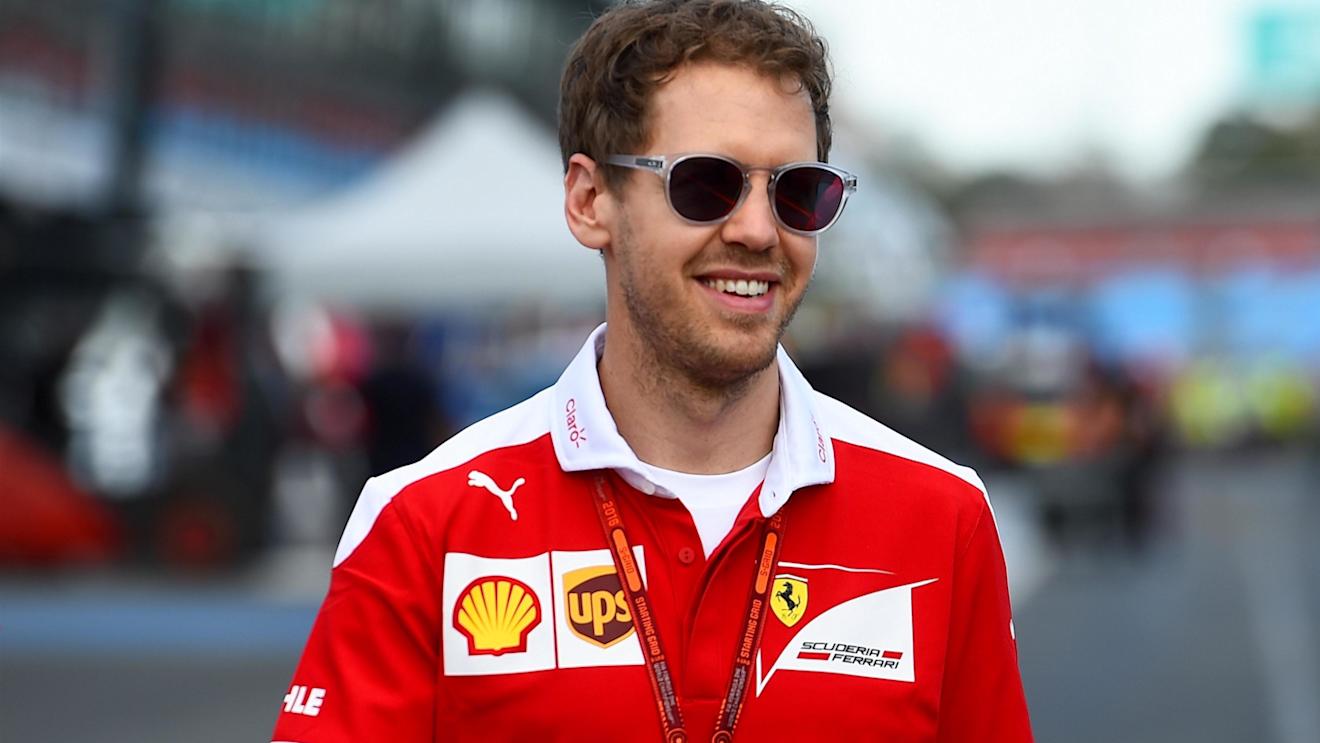Sebastian Vettel (GER) Ferrari at Formula One World Championship, Rd1, Australian Grand Prix, Preparations, Albert Park, Melbourne, Australia, Wednesday 16 March 2016. © Sutton Motorsport Images