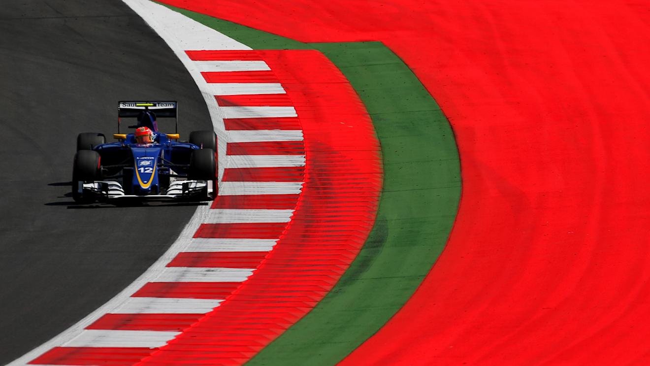 Felipe Nasr (BRA) Sauber C35 at Formula One World Championship, Rd9, Austrian Grand Prix, Practice, Spielberg, Austria, Friday 1 July 2016. © Sutton Images
