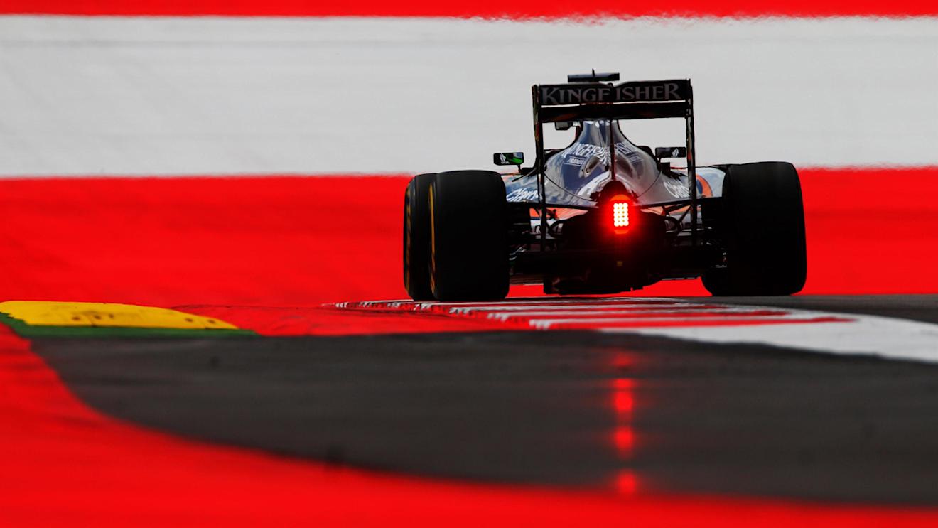 Nico Hulkenberg (GER) Force India VJM09 at Formula One World Championship, Rd9, Austrian Grand Prix, Practice, Spielberg, Austria, Friday 1 July 2016. © Sutton Images