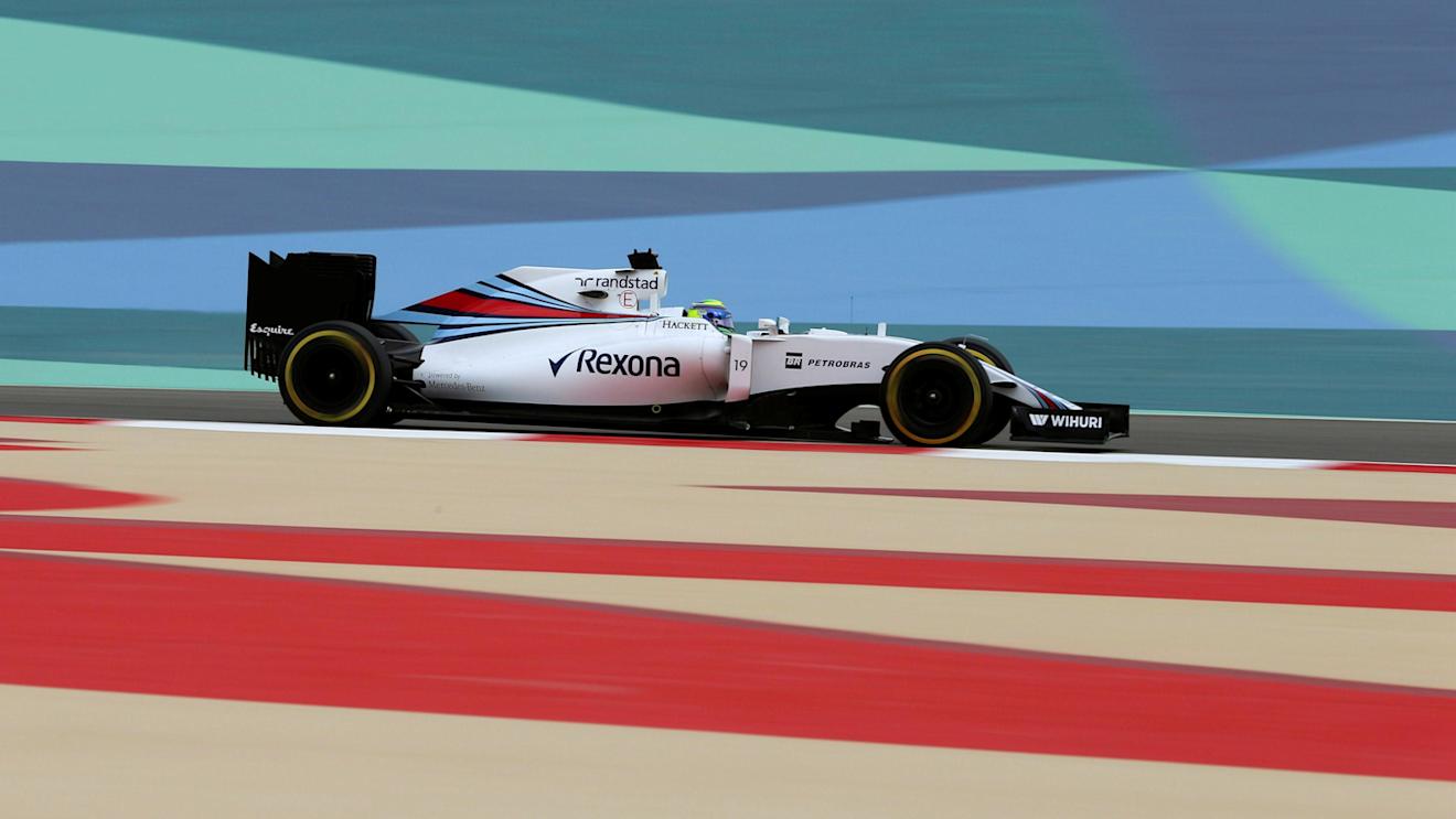 Felipe Massa (BRA) Williams FW38 at Formula One World Championship, Rd2, Bahrain Grand Prix Practice, Bahrain International Circuit, Sakhir, Bahrain, Friday 1 April 2016. © Sutton Motorsport Images