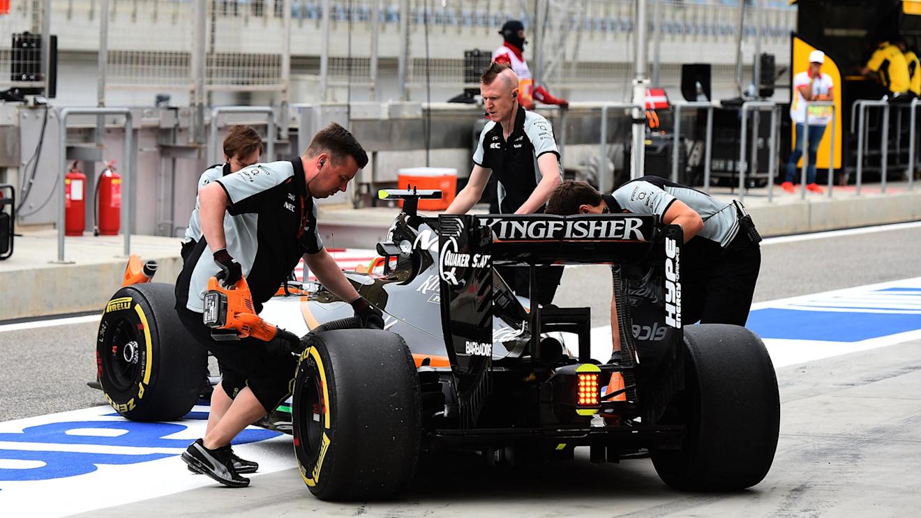 Alfonso Celis jr (MEX) Force India VJM09 at Formula One World Championship, Rd2, Bahrain Grand Prix Practice, Bahrain International Circuit, Sakhir, Bahrain, Friday 1 April 2016. © Sutton Motorsport Images
