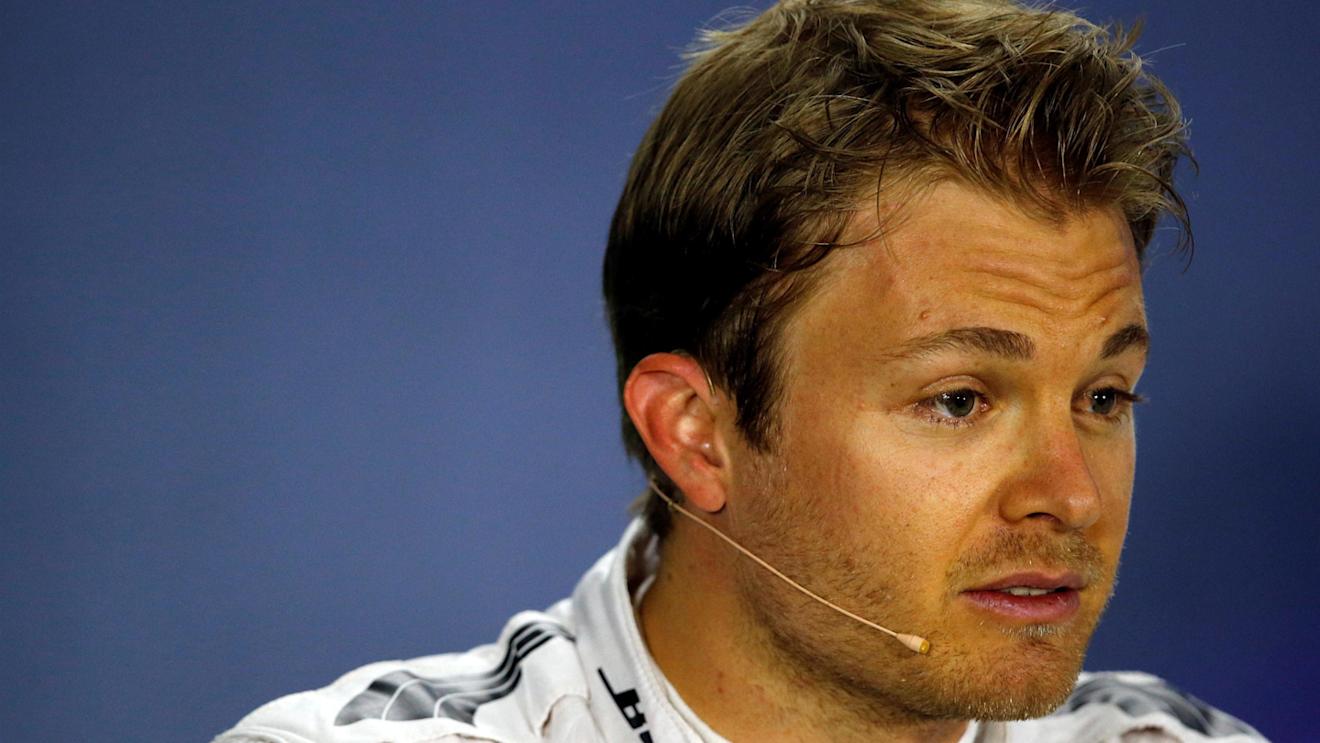 Nico Rosberg (GER) Mercedes AMG F1 in the press conference at Formula One World Championship, Rd2, Bahrain Grand Prix Qualifying, Bahrain International Circuit, Sakhir, Bahrain, Saturday 2 April 2016. © Sutton Motorsport Images