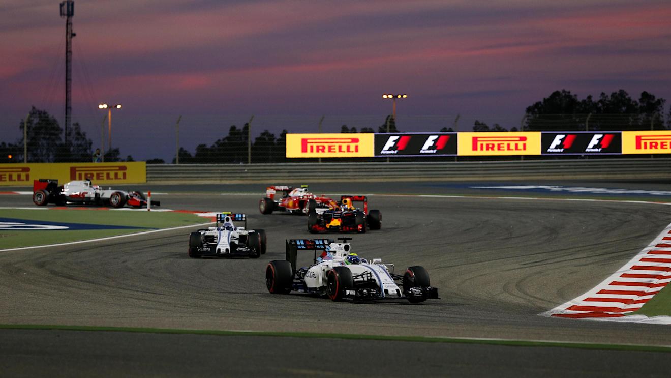 Felipe Massa (BRA) Williams FW38 at Formula One World Championship, Rd2, Bahrain Grand Prix Race, Bahrain International Circuit, Sakhir, Bahrain, Sunday 3 April 2016. © Sutton Motorsport Images