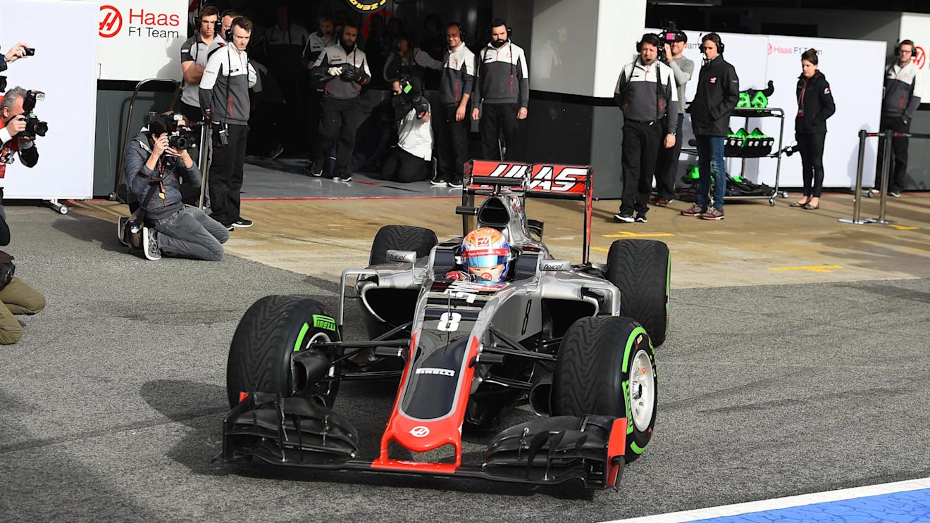 Romain Grosjean (FRA) Haas VF-16 at Formula One Testing, Day One, Barcelona, Spain, Monday 22 February 2016. © Sutton Motorsport Images