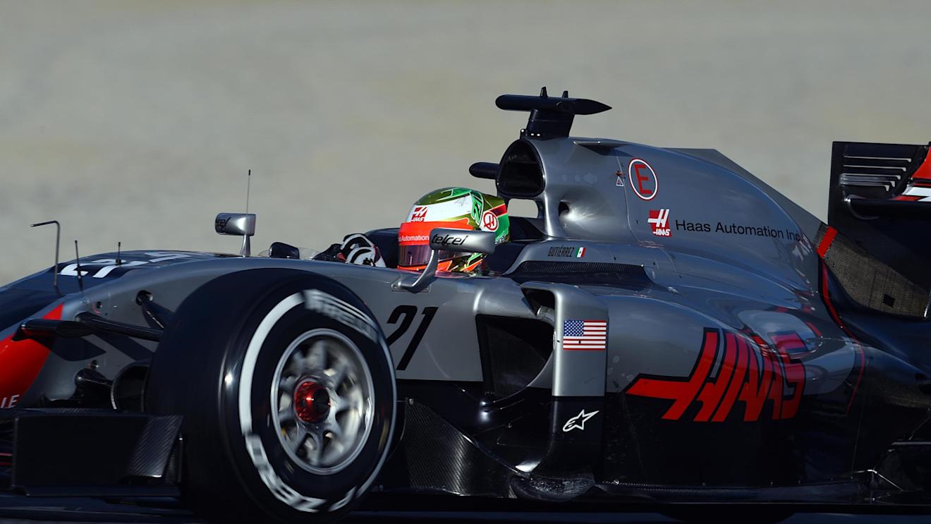 Esteban Gutierrez (MEX) Haas VF-16 at Formula One Testing, Day Four, Barcelona, Spain, Thursday 25 February 2016. © Sutton Motorsport Images