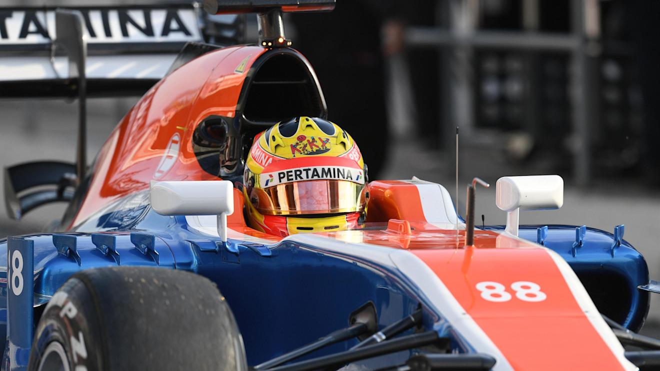 Rio Haryanto (IDN) Manor Racing MRT05 at Formula One Testing, Day Four, Barcelona, Spain, Thursday 25 February 2016. © Sutton Motorsport Images