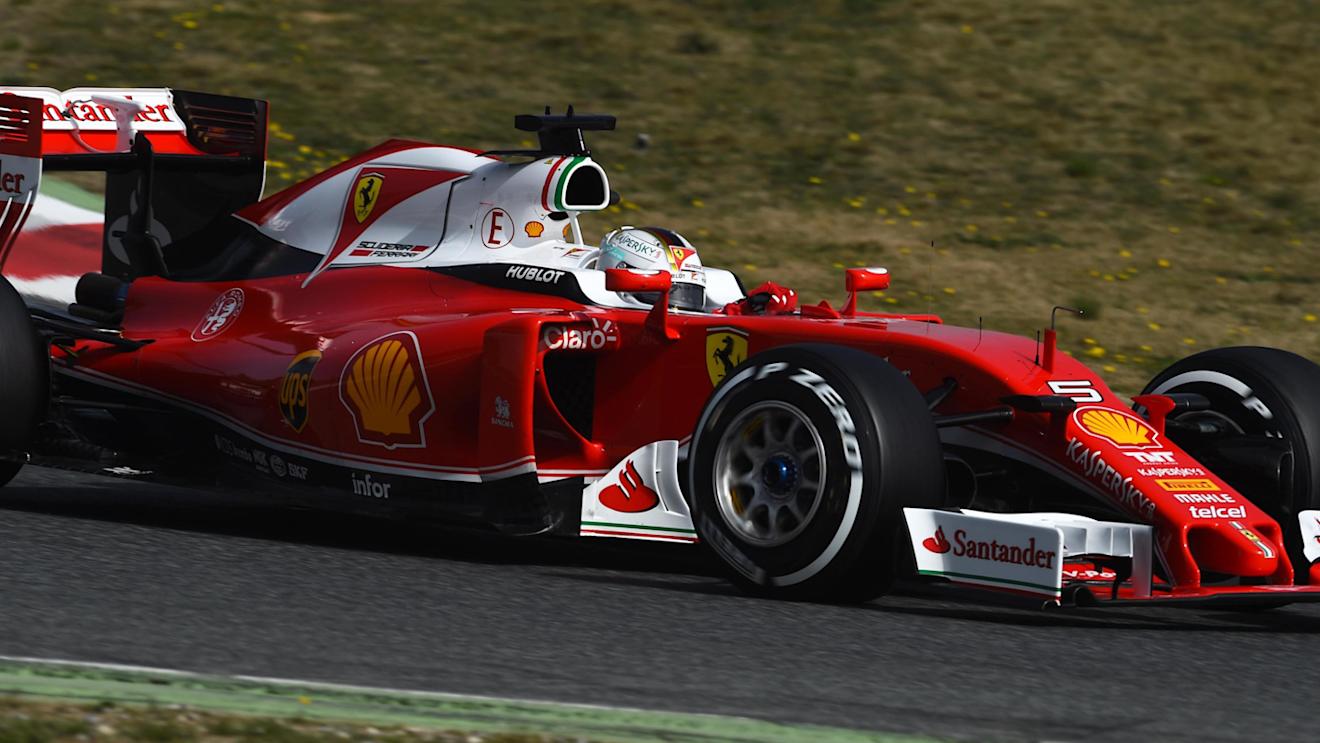 Sebastian Vettel (GER) Ferrari SF16-H at Formula One Testing, Day Two, Barcelona, Spain, Tuesday 23 February 2016. © Sutton Motorsport Images