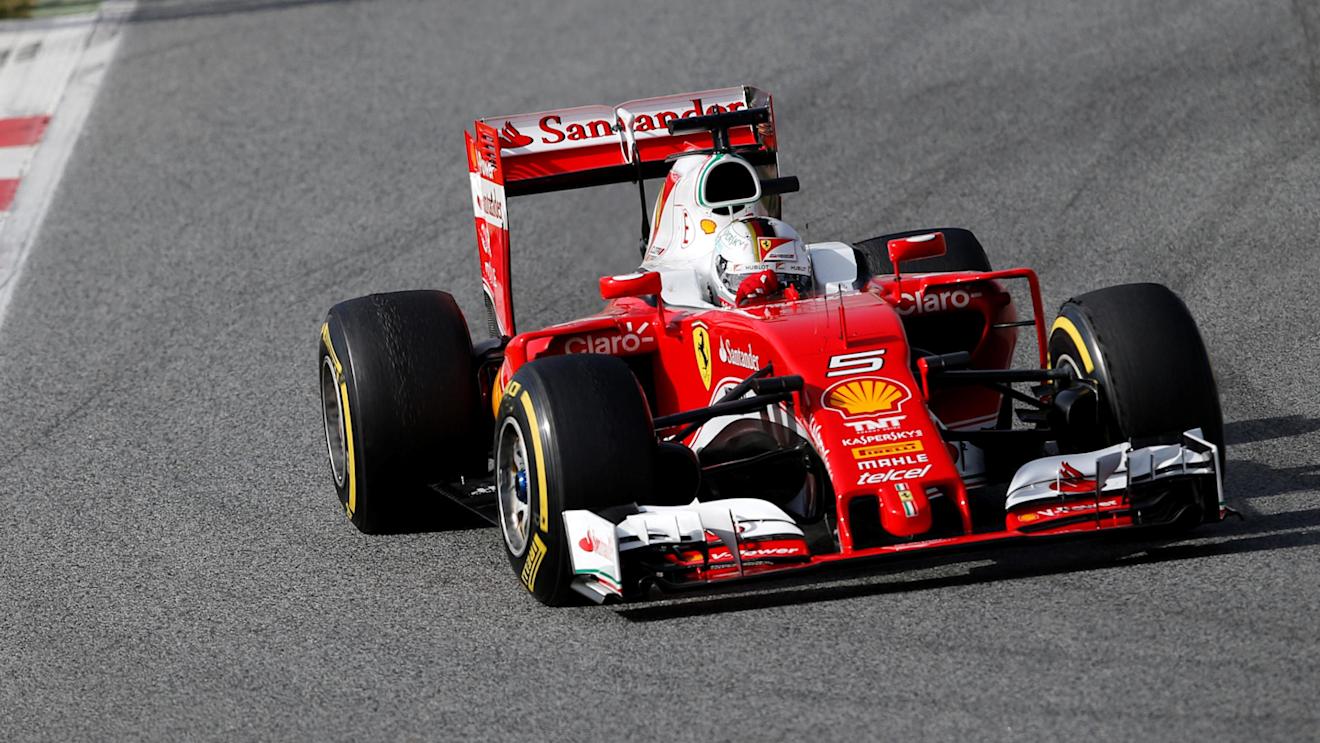 Sebastian Vettel (GER) Ferrari SF16-H at Formula One Testing, Day Two, Barcelona, Spain, Tuesday 23 February 2016. © Sutton Motorsport Images