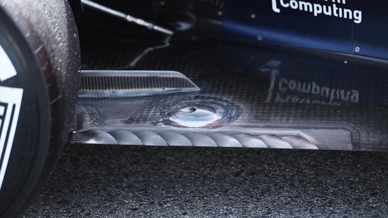 Red Bull Racing RB12 rear floor detail at Formula One Testing, Day Three, Barcelona, Spain, Thursday 3 March 2016. © Sutton Motorsport Images