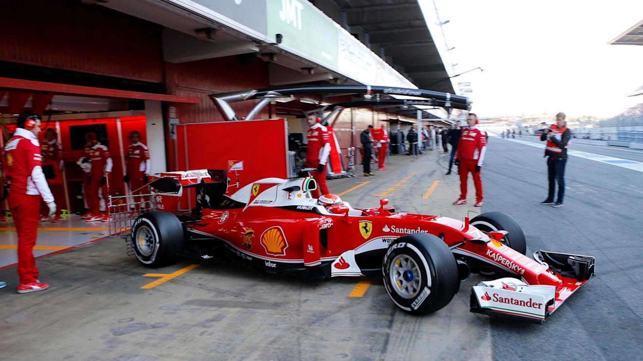 Kimi Raikkonen (FIN) Ferrari SF16-H at Formula One Testing, Day One, Barcelona, Spain, Tuesday 1 March 2016. © Sutton Motorsport Images
