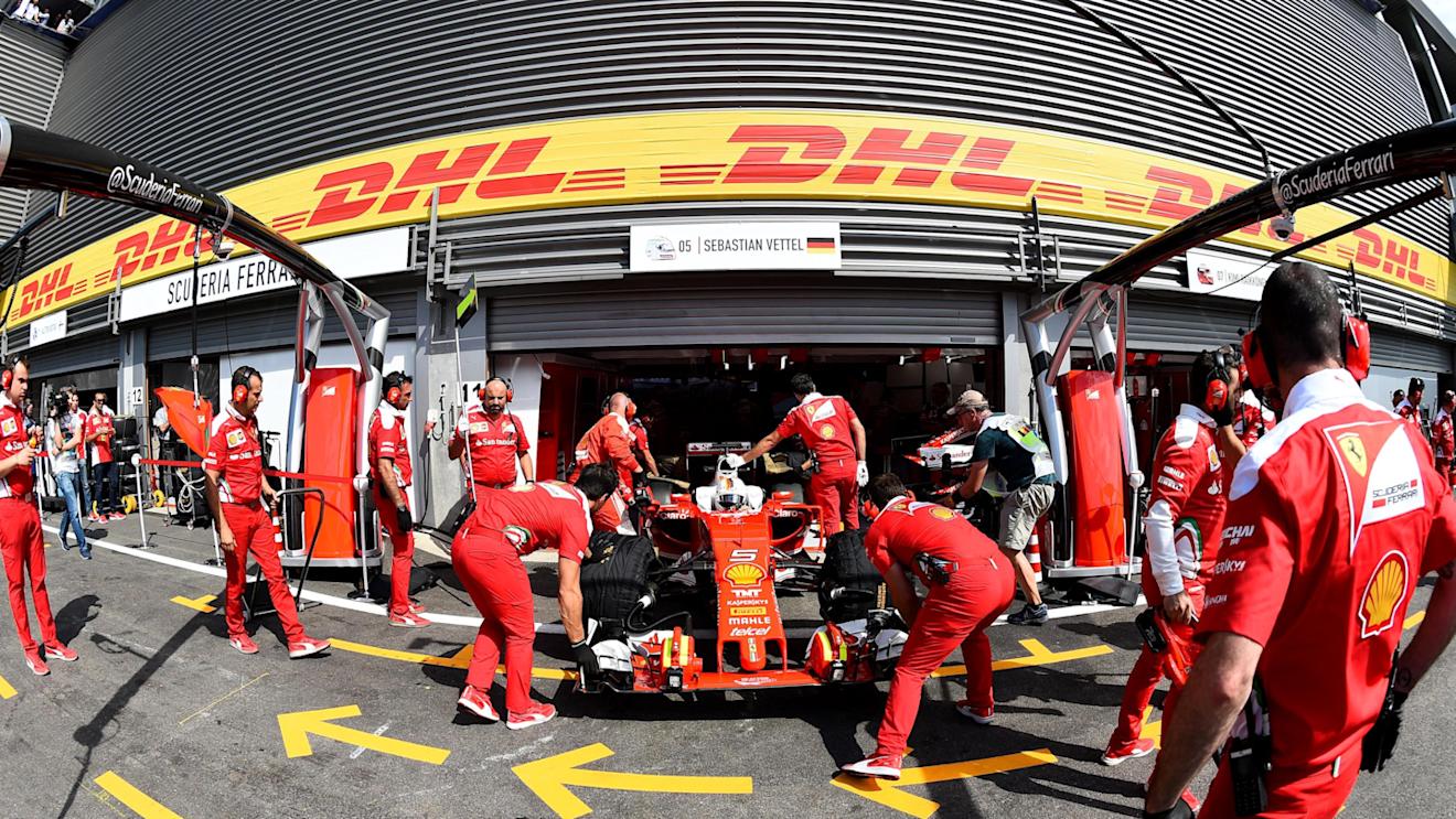 Sebastian Vettel (GER) Ferrari SF16-H at Formula One World Championship, Rd13, Belgian Grand Prix, Practice, Spa Francorchamps, Belgium, Friday 26 August 2016. © Sutton Images