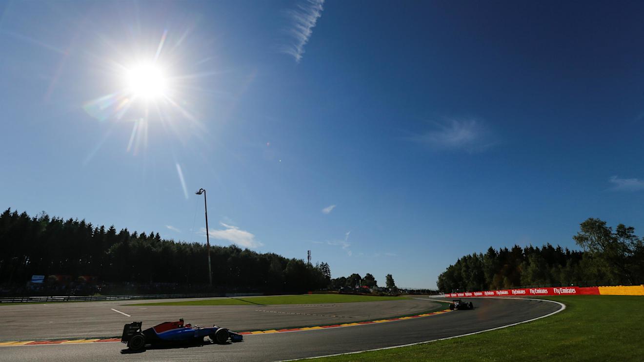 Esteban Ocon (FRA) Manor Racing MRT05 at Formula One World Championship, Rd13, Belgian Grand Prix, Practice, Spa Francorchamps, Belgium, Friday 26 August 2016. © Sutton Images