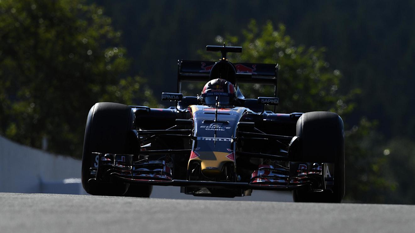 Daniil Kvyat (RUS) Scuderia Toro Rosso STR11 at Formula One World Championship, Rd13, Belgian Grand Prix, Practice, Spa Francorchamps, Belgium, Friday 26 August 2016. © Sutton Images