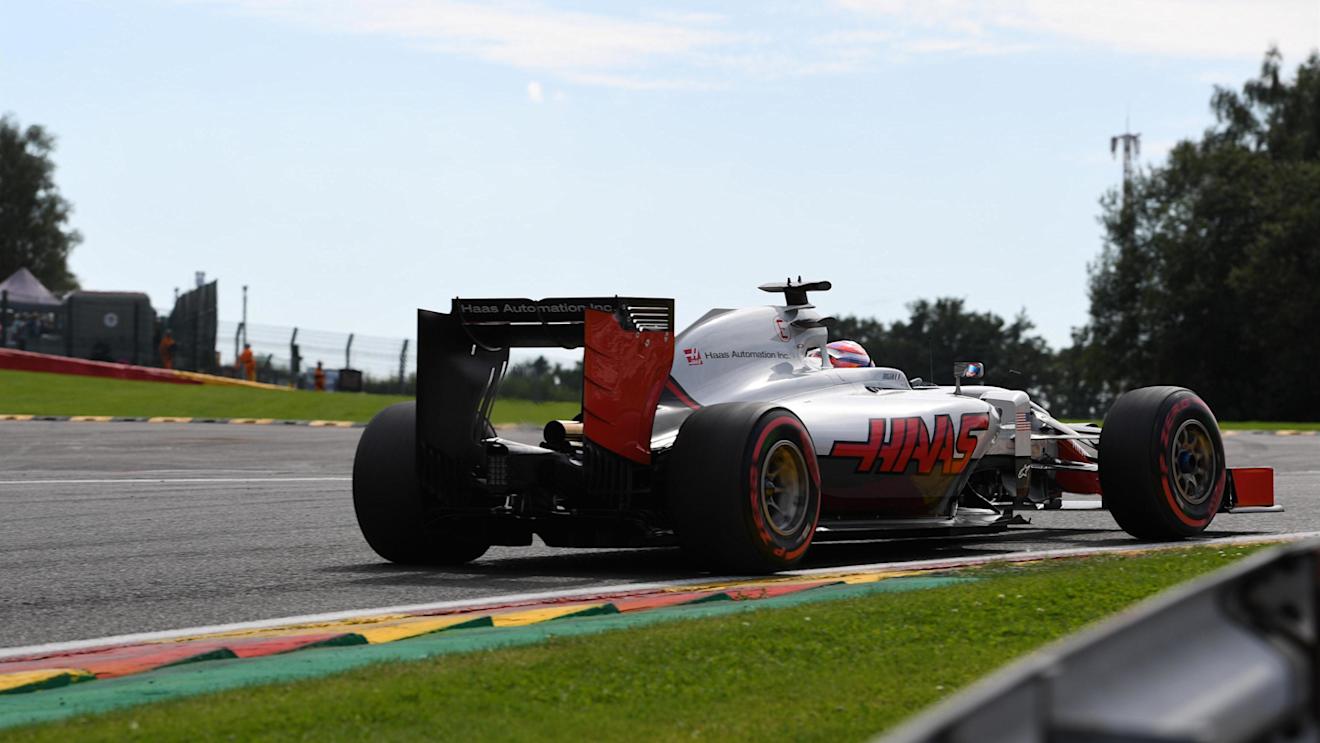 Romain Grosjean (FRA) Haas VF-16 at Formula One World Championship, Rd13, Belgian Grand Prix, Practice, Spa Francorchamps, Belgium, Friday 26 August 2016. © Sutton Images