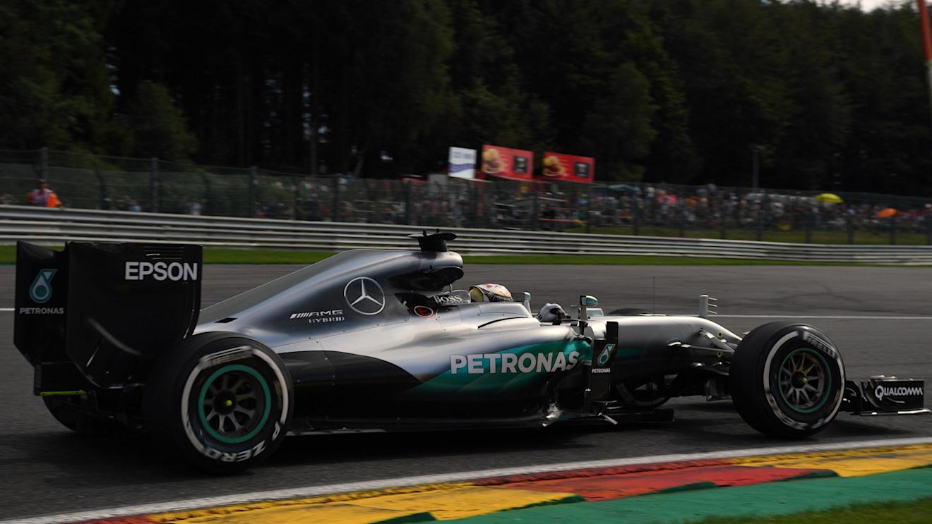 Lewis Hamilton (GBR) Mercedes-Benz F1 W07 Hybrid at Formula One World Championship, Rd13, Belgian Grand Prix, Practice, Spa Francorchamps, Belgium, Friday 26 August 2016. © Sutton Images