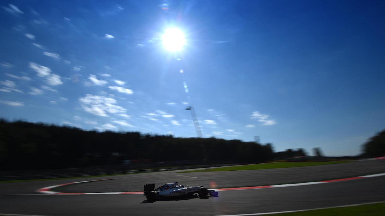 Valtteri Bottas (FIN) Williams FW38 at Formula One World Championship, Rd13, Belgian Grand Prix, Qualifying, Spa Francorchamps, Belgium, Saturday 27 August 2016. © Sutton Images