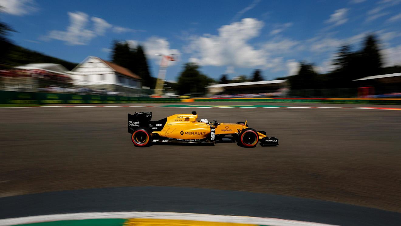 Kevin Magnussen (DEN) Renault Sport F1 Team RS16 at Formula One World Championship, Rd13, Belgian Grand Prix, Qualifying, Spa Francorchamps, Belgium, Saturday 27 August 2016. © Sutton Images