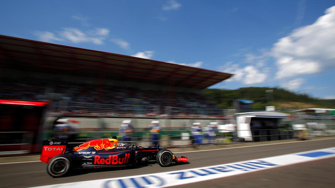Daniel Ricciardo (AUS) Red Bull Racing RB12 at Formula One World Championship, Rd13, Belgian Grand Prix, Qualifying, Spa Francorchamps, Belgium, Saturday 27 August 2016. © Sutton Images