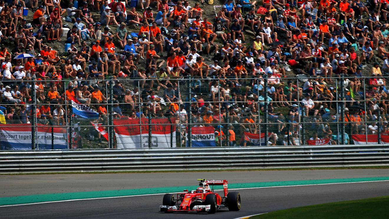 Kimi Raikkonen (FIN) Ferrari SF16-H at Formula One World Championship, Rd13, Belgian Grand Prix, Race, Spa Francorchamps, Belgium, Sunday 28 August 2016. © Sutton Images