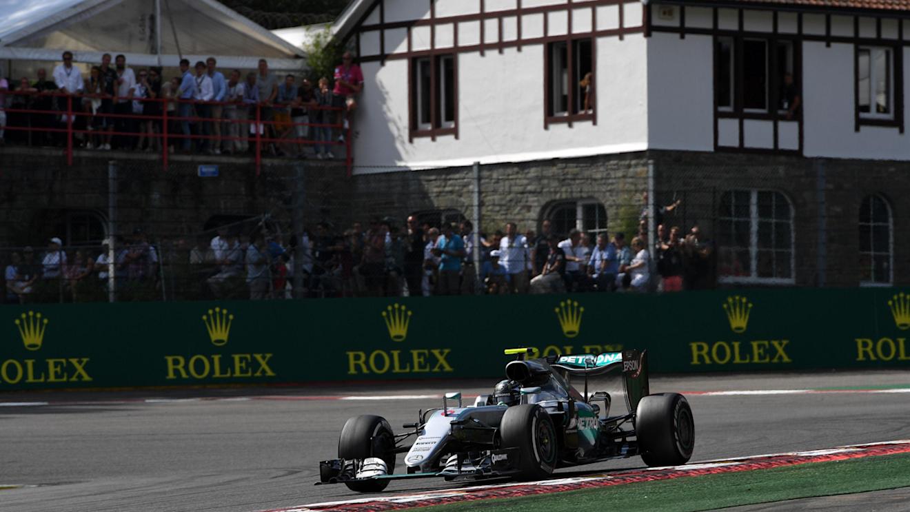 Nico Rosberg (GER) Mercedes-Benz F1 W07 Hybrid at Formula One World Championship, Rd13, Belgian Grand Prix, Race, Spa Francorchamps, Belgium, Sunday 28 August 2016. © Sutton Images