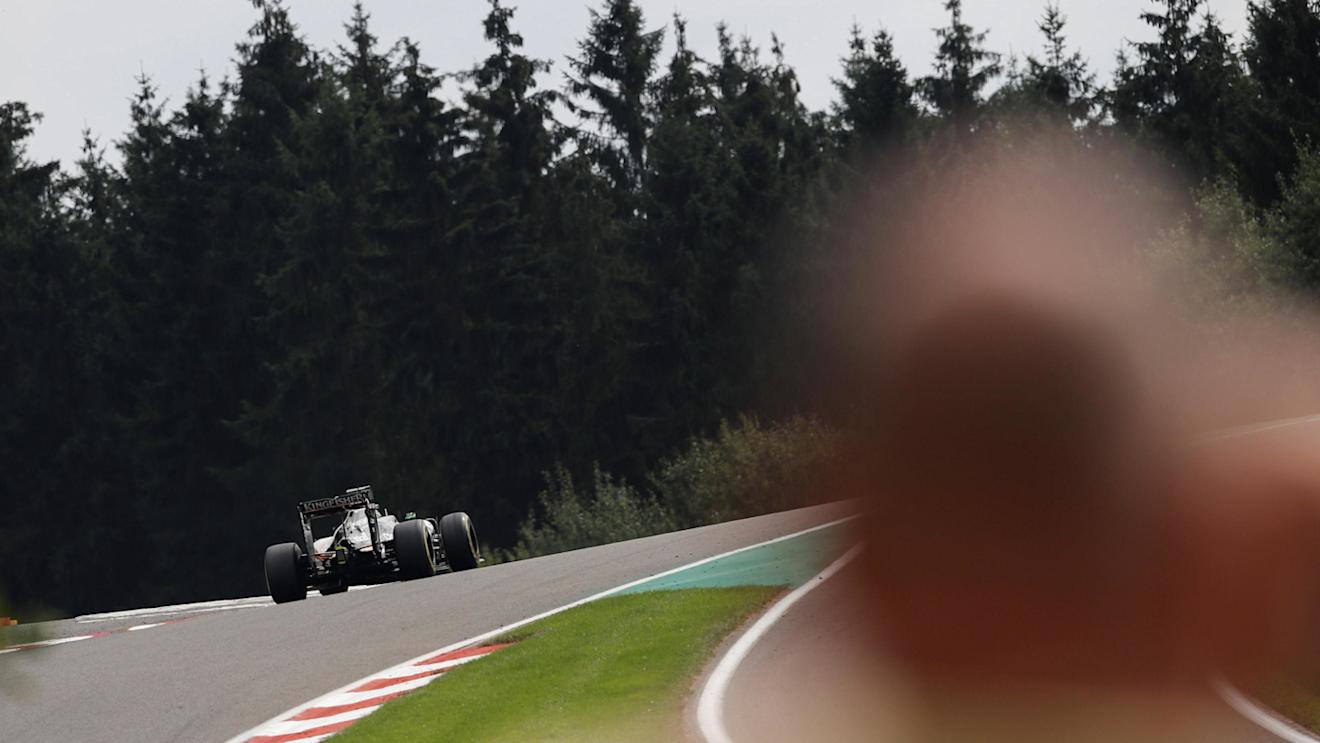 Nico Hulkenberg (GER) Force India VJM09 at Formula One World Championship, Rd13, Belgian Grand Prix, Race, Spa Francorchamps, Belgium, Sunday 28 August 2016. © Sutton Images