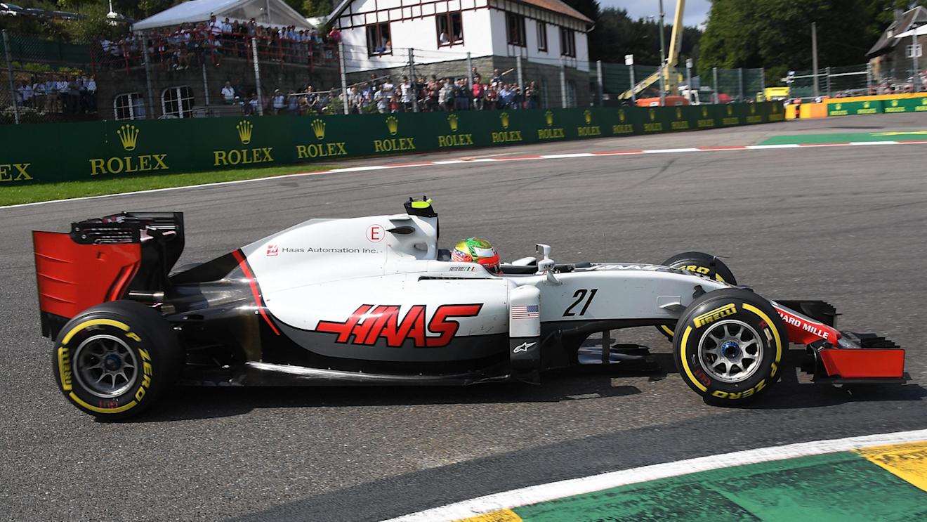Esteban Gutierrez (MEX) Haas VF-16 at Formula One World Championship, Rd13, Belgian Grand Prix, Race, Spa Francorchamps, Belgium, Sunday 28 August 2016. © Sutton Images