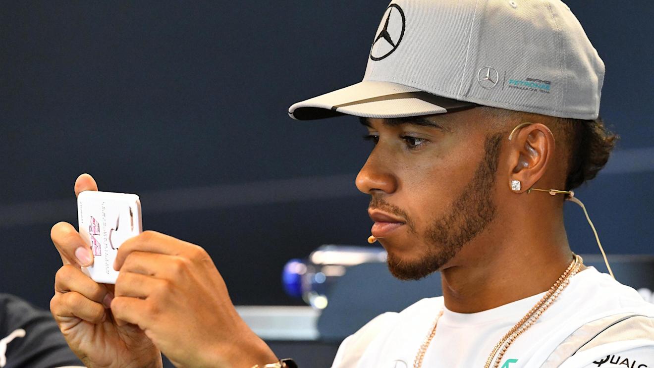 Lewis Hamilton (GBR) Mercedes AMG F1 in the Press Conference at Formula One World Championship, Rd13, Belgian Grand Prix, Preparations, Spa Francorchamps, Belgium, Thursday 25 August 2016. © Sutton Images