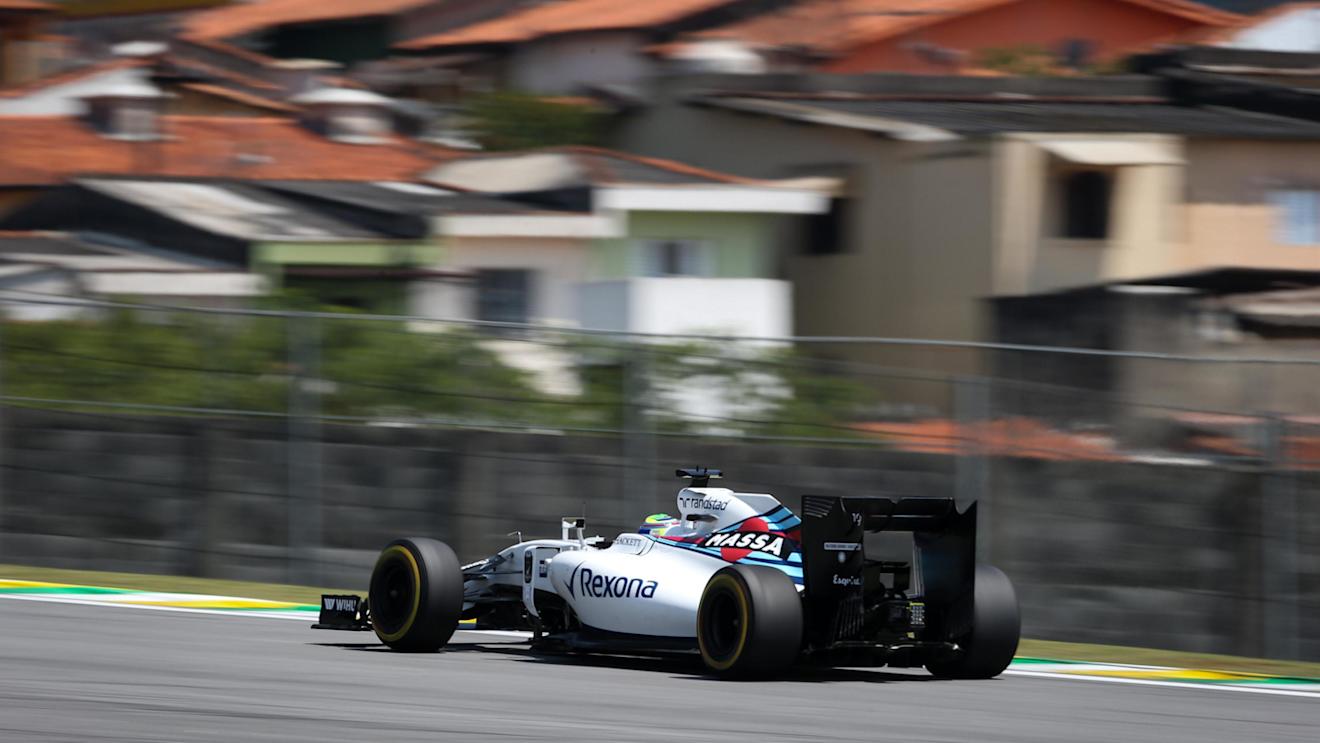 Felipe Massa (BRA) Williams FW38 at Formula One World Championship, Rd20, Brazilian Grand Prix, Practice, Interlagos, Sao Paulo, Brazil, Friday 11 November 2016. © Sutton Images
