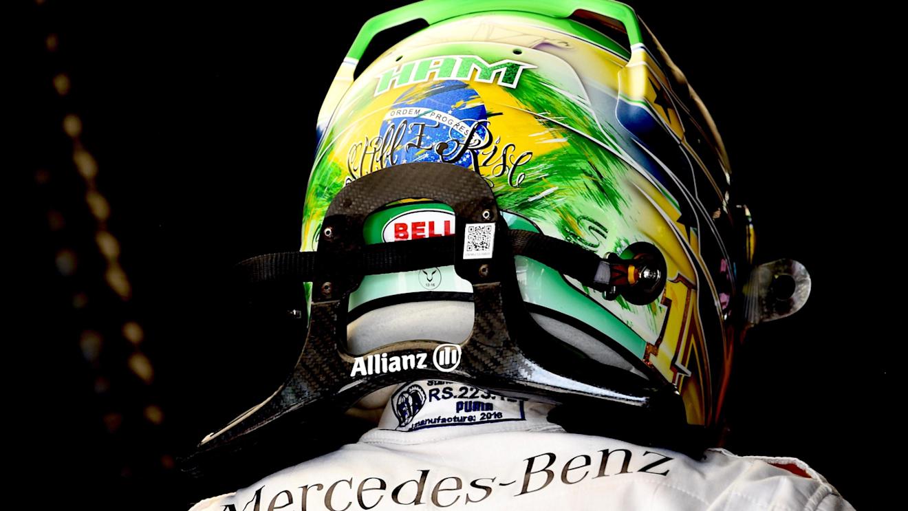 Lewis Hamilton (GBR) Mercedes AMG F1 at Formula One World Championship, Rd20, Brazilian Grand Prix, Practice, Interlagos, Sao Paulo, Brazil, Friday 11 November 2016. © Sutton Images