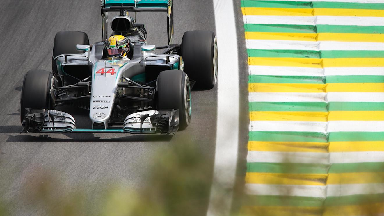 Lewis Hamilton (GBR) Mercedes-Benz F1 W07 Hybrid at Formula One World Championship, Rd20, Brazilian Grand Prix, Practice, Interlagos, Sao Paulo, Brazil, Friday 11 November 2016. © Sutton Images