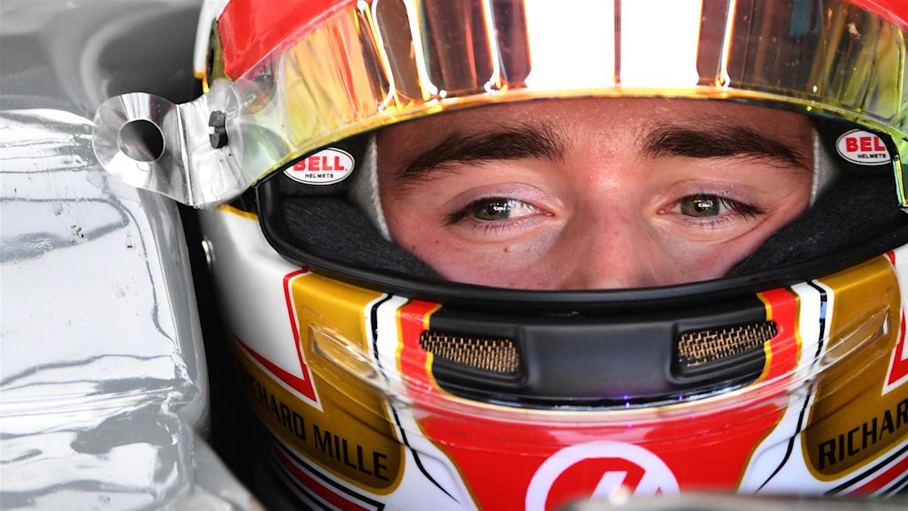 Charles Leclerc (MON) Haas VF-16 at Formula One World Championship, Rd20, Brazilian Grand Prix, Practice, Interlagos, Sao Paulo, Brazil, Friday 11 November 2016. © Sutton Images