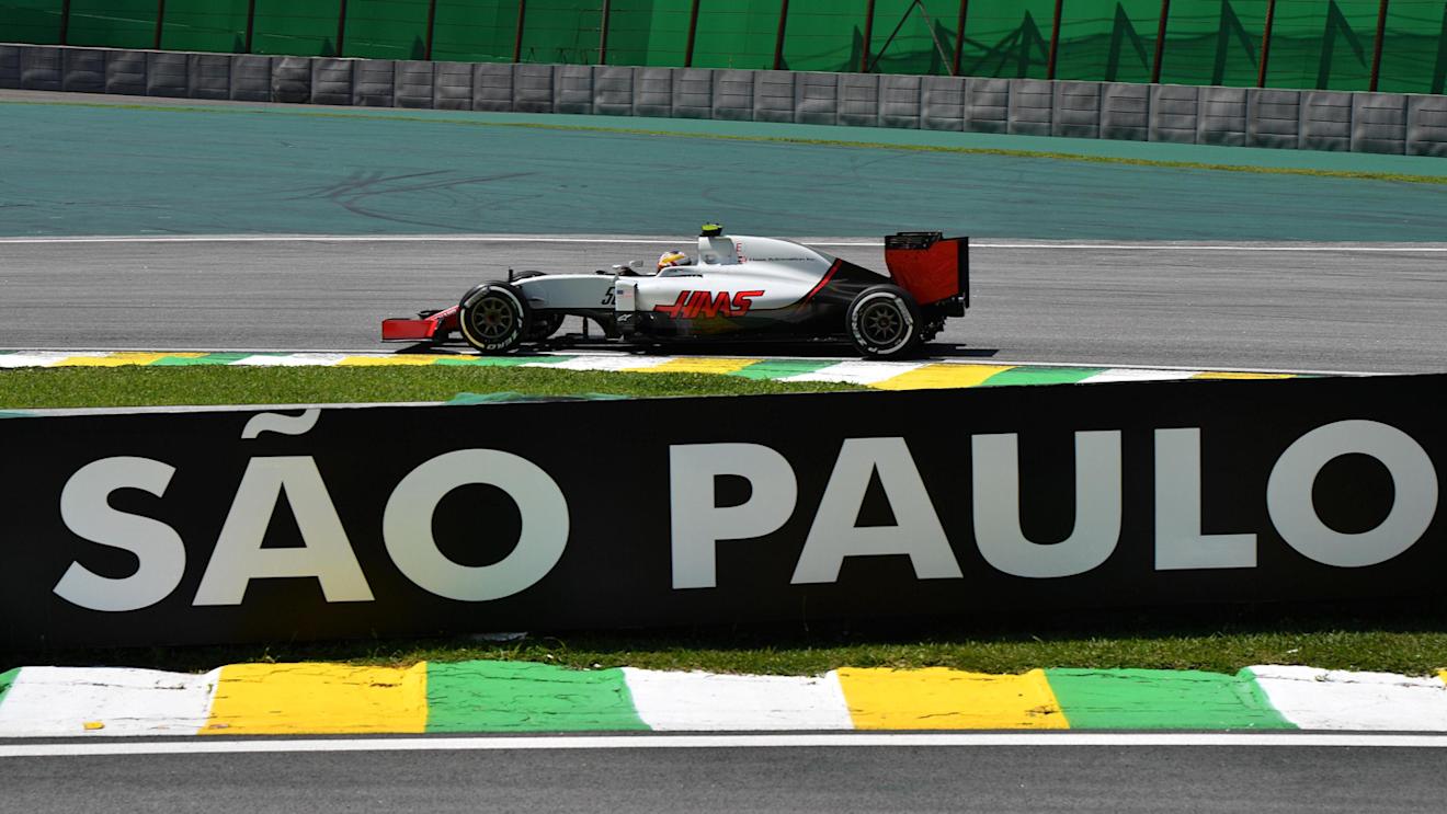 Esteban Gutierrez (MEX) Haas VF-16 at Formula One World Championship, Rd20, Brazilian Grand Prix, Practice, Interlagos, Sao Paulo, Brazil, Friday 11 November 2016. © Sutton Images
