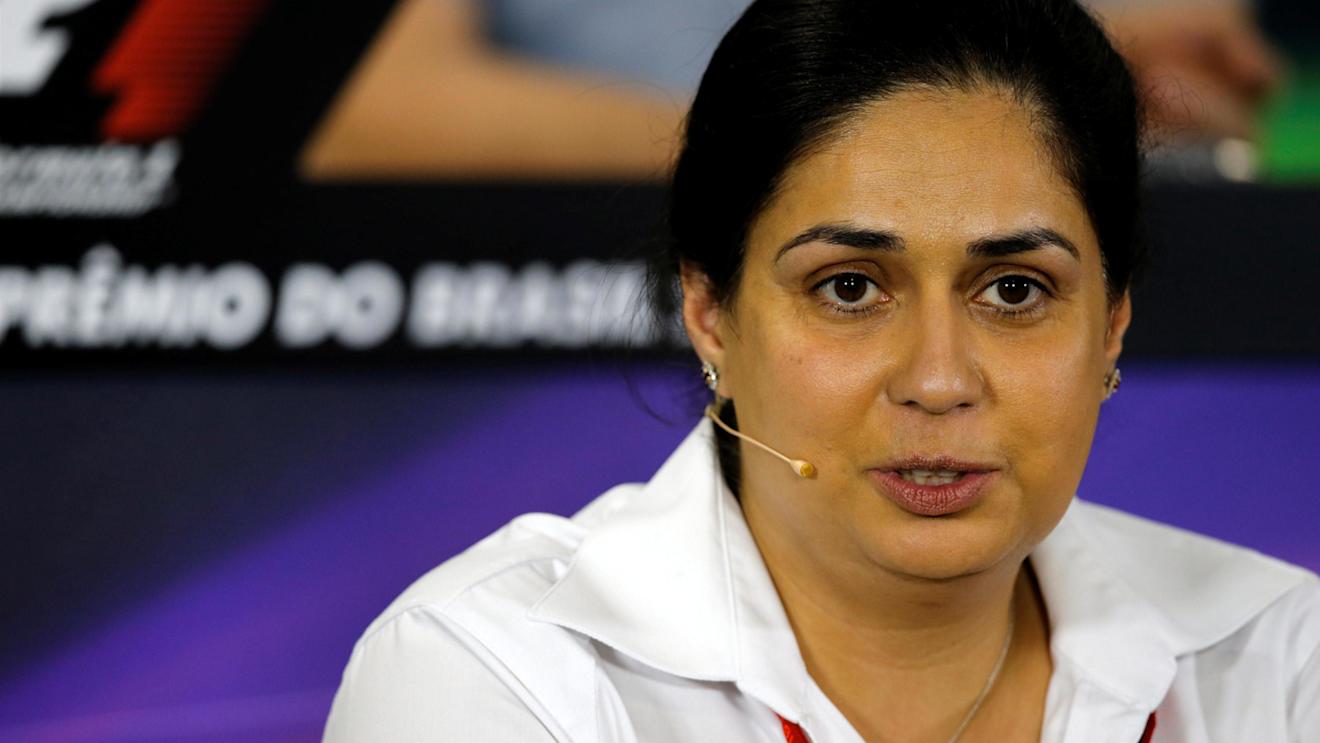 Monisha Kaltenborn (AUT) Sauber Team Prinicpal in the Press Conference at Formula One World Championship, Rd20, Brazilian Grand Prix, Practice, Interlagos, Sao Paulo, Brazil, Friday 11 November 2016. © Sutton Images